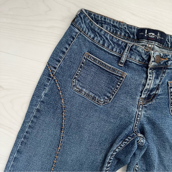 vintage l.e.i. flared notch jeans - Picture 3 of 5